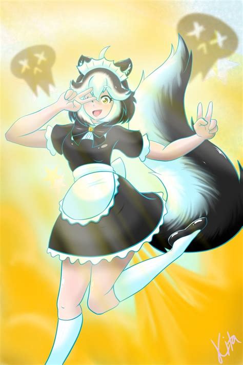 Skunk’s toxic farts : r/GirlFartArt